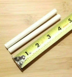 Lote de 2 varillas cortas de afilado de cuchillos de cerámica 4 1/2 "x 3/8" Stick - Imagen 1 de 5