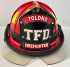 Cairns Fire Helmet Tolono Fire Department C-TRD Red TFD