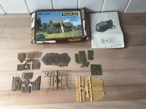 Vintage FALLER HO OO Scale B-294 Wood Barn Unbuilt In Original Box Instrructions - Picture 1 of 7