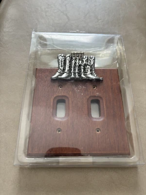 Botas de Vaquero Lazart Rústicas Marrón Doble Luz Interruptor Cubierta Foto 1 de 4