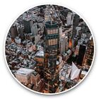2 x Vinyl Aufkleber 10 cm - World Trade Center New York USA #46474