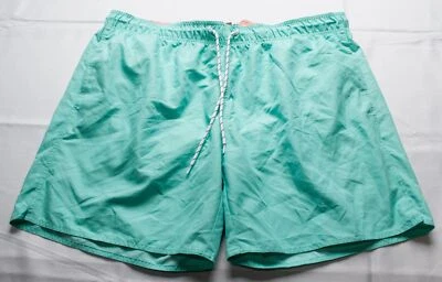 Corto de natación St. John's Bay para hombre con cordón por encima de la rodilla EJ3 verde cascada talla 2XL Foto 1 de 4