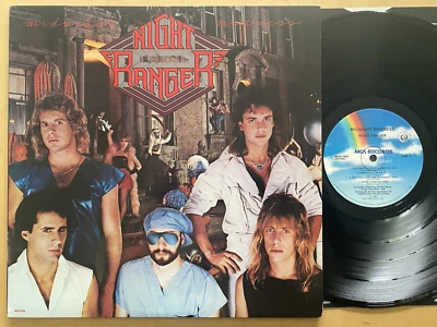 NIGHT RANGER- MIDNIGHT MADNESS 1983 1ST PRESS CLASSIC HARD ARENA POP ROCK AOR NM - Image 1 of 4