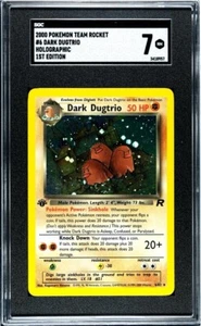 2000 TEAM ROCKET 1° EDIZIONE #6 DARK DUGTRIO HOLO SGC 7 - Foto 1 di 2