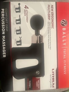 Massager- 4 Attachment Heads - Picture 1 of 3
