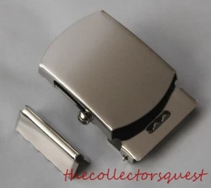 NUEVA HEBILLA CLÁSICA DE CINTURÓN DE RODILLO CROMO con PUNTA SOLAMENTE para Cinturones de Lona de 1,25" pulgadas - Imagen 1 de 1