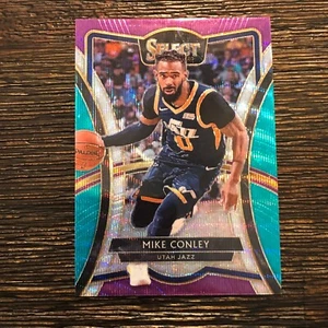 2019-20 Panini Select Premier Level Tri-Color Prizm Mike Conley Card #155 Jazz - Picture 1 of 2