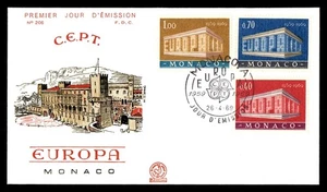 Mayfairstamps Monaco FDC 1969 Euorpa Cept Castle First Day Cover aau_27613 - Picture 1 of 2