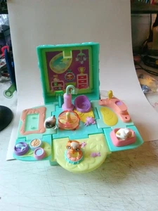 Littlest Pet Shop 2006 LPS Teeniest Tiniest Playground 3 Pets Folding Miniature. - Picture 1 of 9