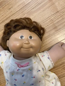 Toppa cavolo 1986 bambini mais seta ragazza HM15 occhi castani capelli castani - Foto 1 di 8