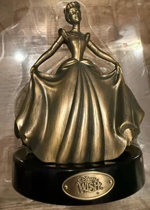 New Disney Cruise Line DCL Wish Cinderella & Lucifer Atrium Statue Bronze Figure - Picture 1 of 4