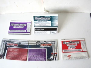 Vintage Transformers Cybertron Starscream Unicron Metroplex Instaurations - Imagen 1 de 13