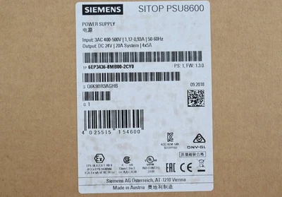 1PC Brand New Siemens 6EP3 436-8MB00-2CY0 Free Ship 6EP3436-8MB00-2CY0 US Stock - Image 1 of 2