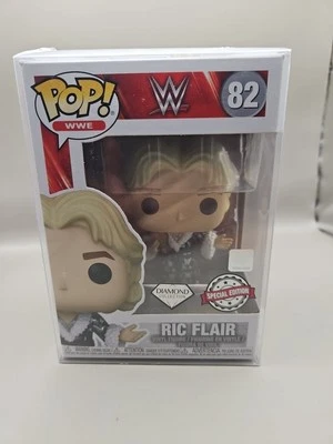 WWE - Ric Flair Royal Rumble '92 Diamond Glitter #82 Pop! Vinyl with Enamel Pin - image 1 of 4