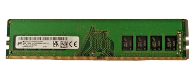 MTA8ATF1G64AZ-3G2R1 Micron 8GB DDR4-3200/PC4-25600 UDIMM 288-Pin Desktop Memory - Image 1 of 3