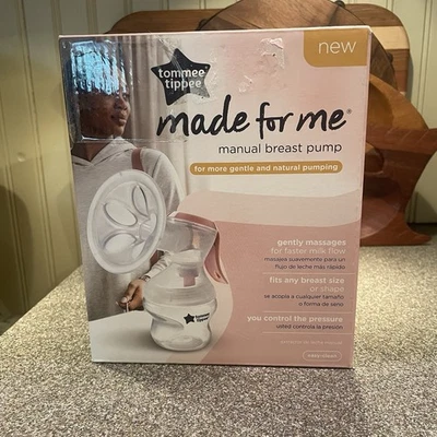 Tommee Tippee Made For Me Manual Breast Pump New In Box Sealed - Image 1 of 4