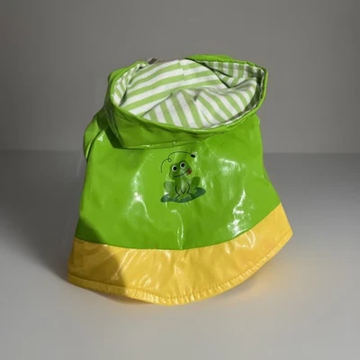 Dog Puppy Designer Rain Cost Xxs Green Waterproof Frog - Image 1 of 3