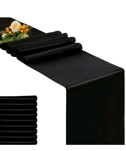 10 Satin Table Runner 12" X 108" Wedding B'day Party Banquet Table decoration NW - Picture 1 of 6