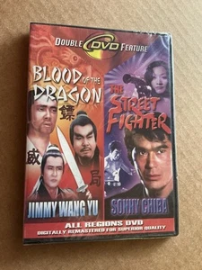 Blood of the Dragon / The Street Fighter Wang Yu Chiba Double Feature DVD New - Picture 1 of 2