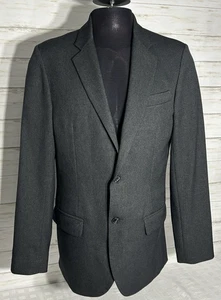 Bluffworks Gramercy Blazer Classic Fit Jacket Gray Mens 42L Slim Sport Coat Tech - Picture 1 of 19