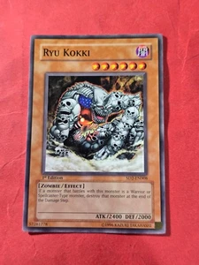 2005 Yu-Gi-Oh! SD: Zombie Mad. 1st Edt #SD2EN008, Ryu Kokki, cd2 - Picture 1 of 3