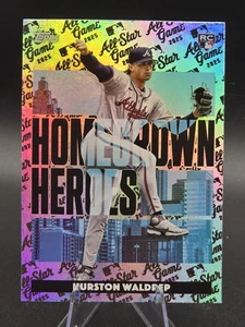 2025 Topps All-Star Game Hurston Waldrep RC Hometown Heroes Insert #HH-21 - Picture 1 of 2