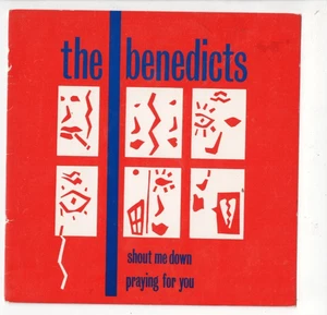 BENEDICTS Shout Me Down 7" VINYL w/PS  1990 AUSSIE INDIE - Imagen 1 de 2