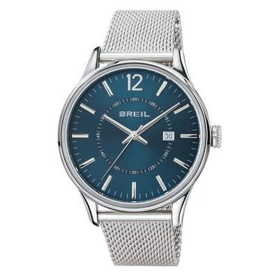 Orologio Breil Contempo TW1560 Uomo Maglia Milanese watch blu acciaio - Immagine 1 di 2