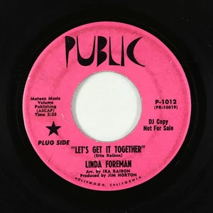Northern/Deep Soul 45 - Linda Foreman - Let's Get It Together - Public - promo! - Picture 1 of 2