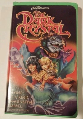 The Dark Crystal VHS 1994 Fantasy Action Big Case Jim Henson Frank Oz Gary Kurtz - Image 1 of 4