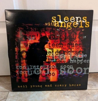 Neil Young & Crazy Horse Sleeps w/ Angels Reprise 1-45749 1994 2 LP RARE - Image 1 of 4