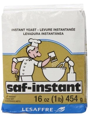 LeSaffre Saf-Instant Yeast, Gold, 1 Pound 1 (Pack of 1)  - Image 1 of 4