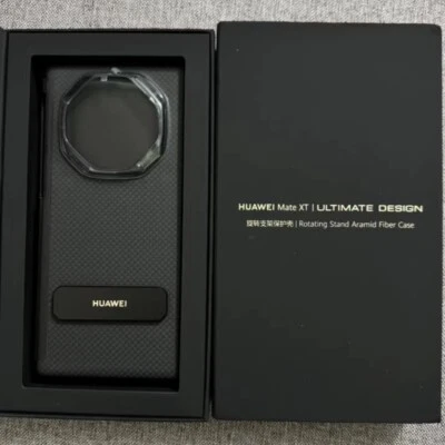100% оригинальная вращающаяся подставка арамидное волокно задний чехол для Huawei Mate XT Ultimate - Изображение 1 из 4
