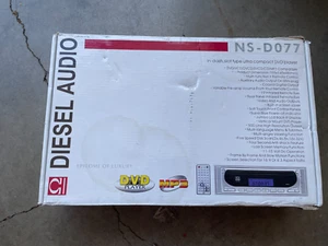 Diesel Audio NS-D077 In-Dash DVD/CD/MP3 Player *NEW* - Picture 1 of 3