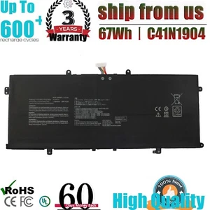 67Wh C41N1904 Battery for ASUS ZenBooK 14 UX425 UM425IA UX425JA 13 UX325/371/393 - Picture 1 of 9