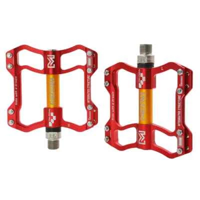 MTB Bicycle Pedal Non-Slip  Aluminum Alloy Waterproof Flat Pedals - Image 1 of 4