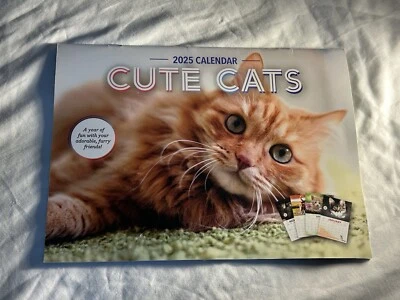 Cute Cats  2025 Calendar - Image 1 of 2