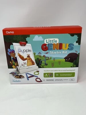 Osmo Little Genius Starter Kit Desarrollo de Habilidades Motrices Finas Edades 3-5 Cuatro Juegos Foto 1 de 4