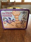 Vintage 1970s ROAD RUNNER Warner Bros Wile E Coyote Metal Lunchbox No Thermos NR