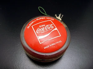  Coca Cola Coca-Cola Soda Russell Super Yo Juguete Filipinas Rojo Transparente - Imagen 1 de 3