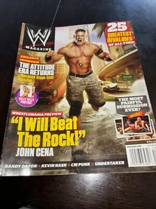 WWE Wrestling Magazine WWF EUC Holiday 2011 Cena Rivalries Stone Cold - Picture 1 of 14