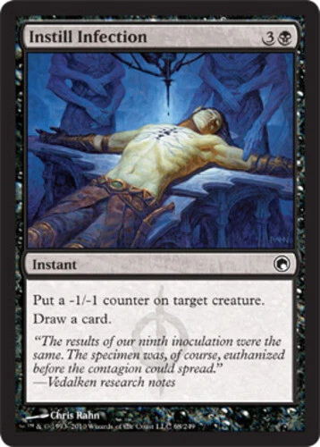 Scars of Mirrodin - Instill Infection - Foil - Image 1 of 1