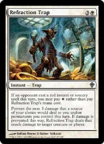 REFRACTION TRAP X4 4 4X Worldwake MTG Magic the Gathering Cards DJMagic - Image 1 of 1