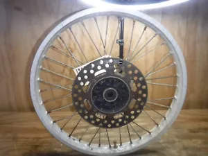 1986 Kx125 Front Wheel Rim Hub Spokes Complete - Foto 1 di 10