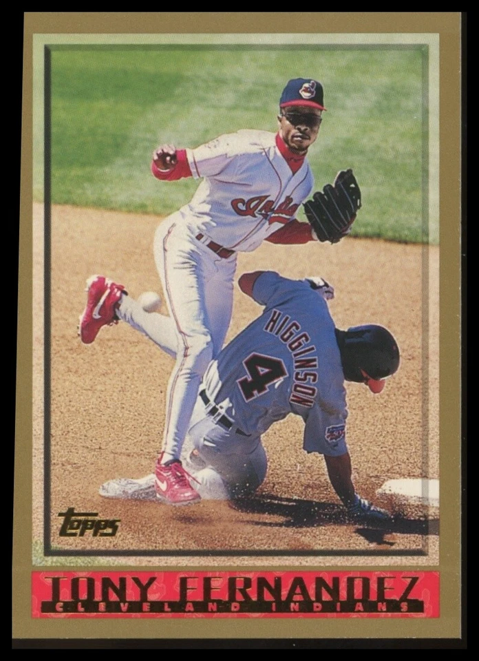 1998 Topps #58 Tony Fernandez Cleveland Indians - Image 1 of 1