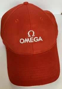 OMEGA Logo Baseball Cap - VIP gifts - Red/White - Picture 1 of 10