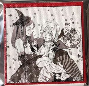 Mini arte en lienzo D.gray-man Genga Trading Allen Walker Lenalee Lee Jump anime JP - Imagen 1 de 1