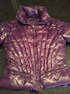 Motivi Puffy Down Jacket - Purple - Size 6 (Lot B) - Picture 1 of 4