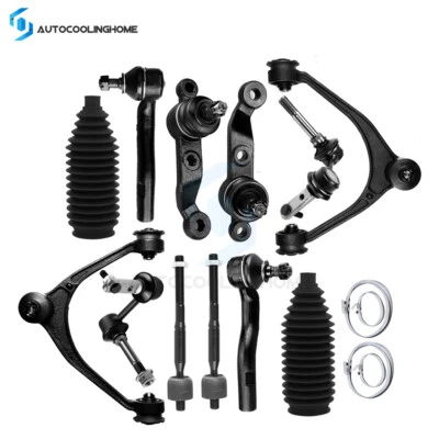 12X Front Upper Control Arm Ball Joints Tie Rod Ends For Lexus GS300 GS400 GS430 - Image 1 of 4