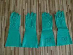 2 Paar  KCL Handschuhe Tricotril EN374 Kat. III Tricotril 737 Gr.9 NEU - Bild 1 von 2